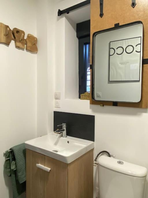 La Grange Eiffel Appartement Cosy Avec Parking Ferme Et Terrasse Wood Coutiches Extérieur photo